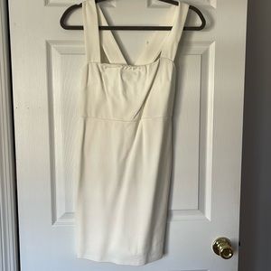 White dress- stretchy and lined